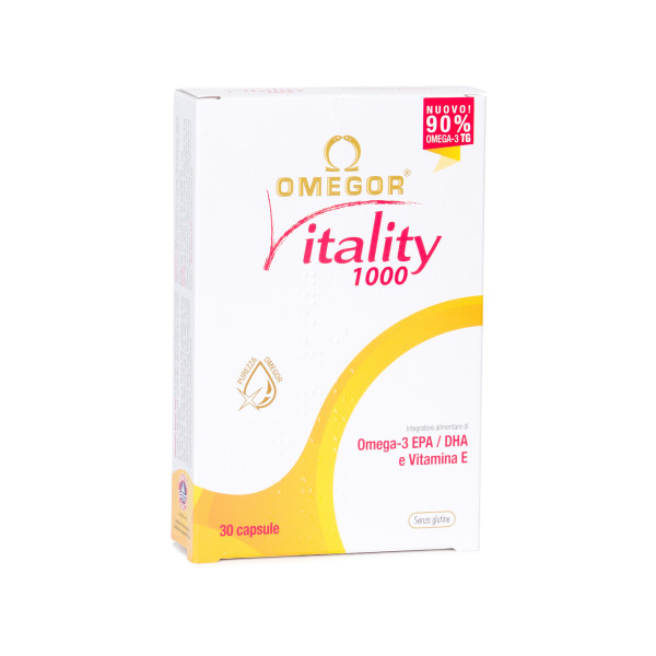 Uga Nutracêuticos Omegor Vitality 1000 30 Pérolas