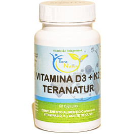 Teranatur Vitamina D3+k2 60 Caps