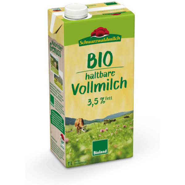 Schwarzwälder Vollkuhmilch 35% 1 Lt Bio
