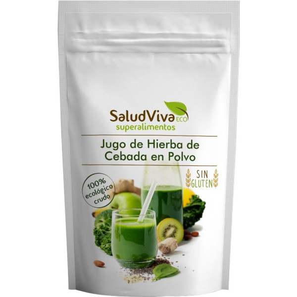 Salud Viva Jugo De Hierba De Cebada Polvo 80 Gr Bio Sg