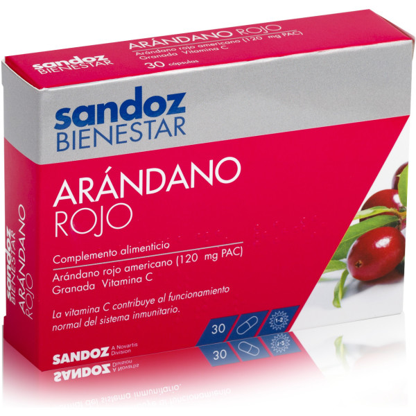 Sandoz Bienestar Canneberge Sdz 140 Mg 30 Hgc V2 Es