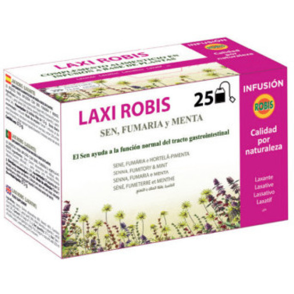 Robis Laxi Infusions Filtres 25 unités