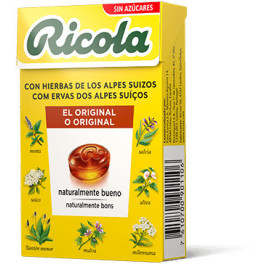 Ricola Caram S/a Hierbas 50 Gr Stevia