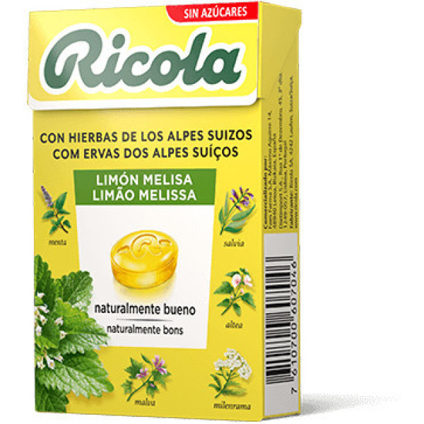 Ricola Caram S/a Citron Melisa 50 Gr