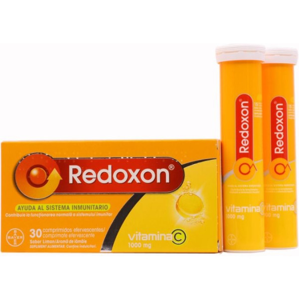 Redoxon Vitamin C 1000 mg 30 Comp Eferv Zitrone