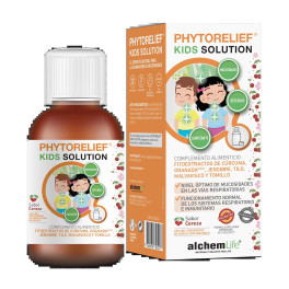 Phytorelief Kids Solution 100 Ml Sabor Cereza