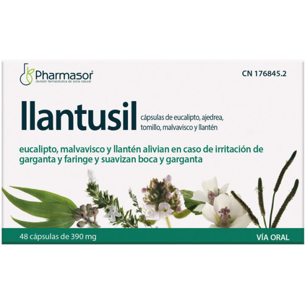 Pharmasor Cap.c Llantusil 48 gélules