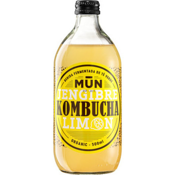 Mun Kombucha Gember Citroen 500 Ml