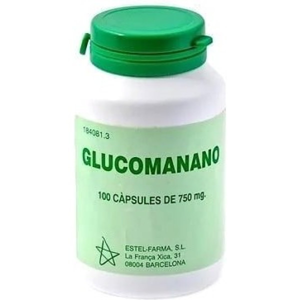 Estel Farma Glucomanano 750 Mg 100 Cápsulas