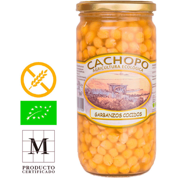 Cachopo Gekochte Kichererbsen 720 Gr Öko