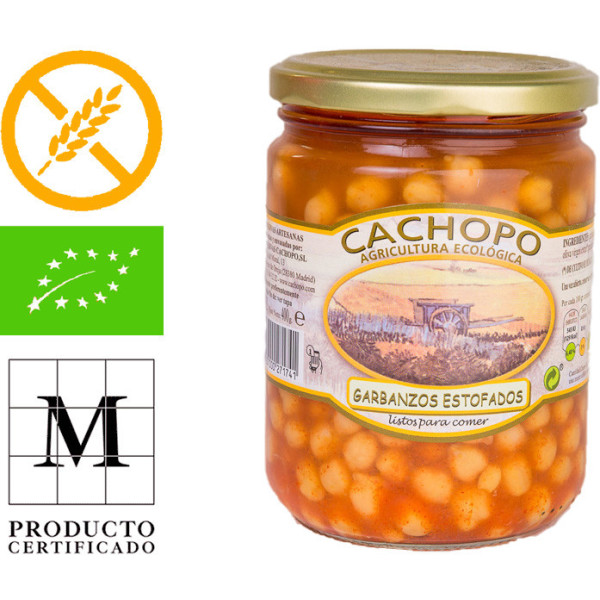 Cachopo Gestoofde Kikkererwten 445 Gr Eco