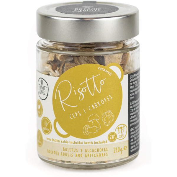 Risotto Aux Cèpes Botaniques Et Aux Fruits Aux Artichauts 210 Gr Sg