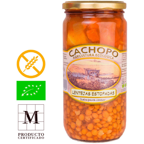 Cachopo Compote de Lentilles 720 G Eco