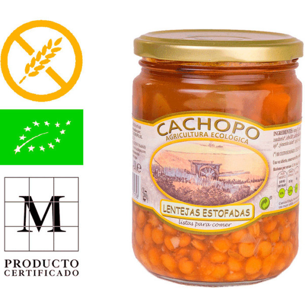 Cachopo Compote de Lentilles 445 G Eco