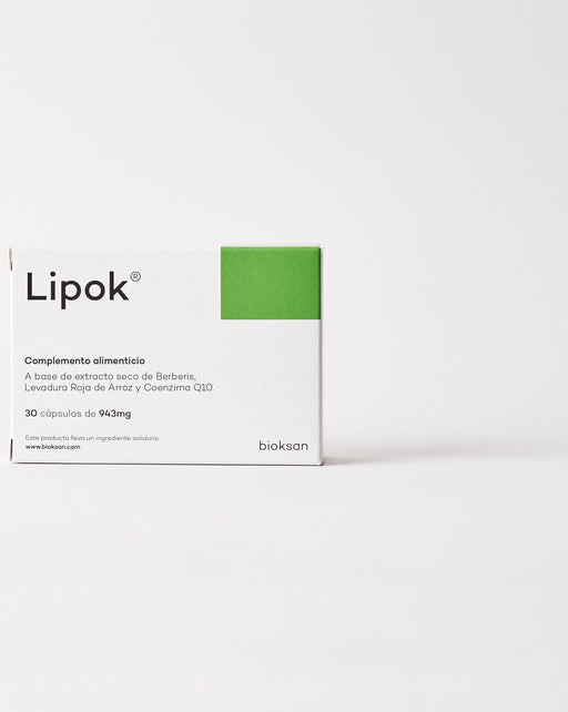 LIPOK 30 Capsulas Ayuda a Controlar el Colesterol de Forma Natural Complemento-image
