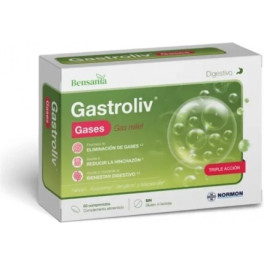 Bensania Gastroliv Gases 60 Comp