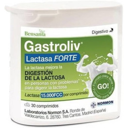 Bensania Gastroliv Lactasa Forte 30 Comp