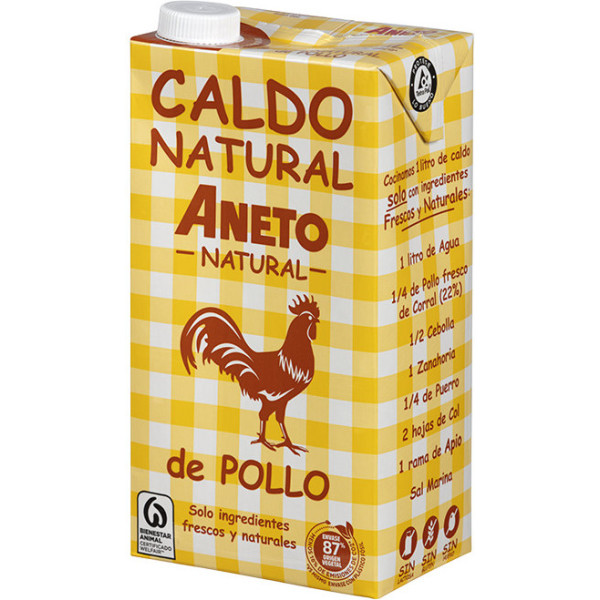 Aneto Brodo di Pollo 1 L