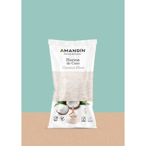 Amandin Farine de Coco 400 Gr Bio