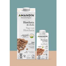 Amandin Horchata De Chufa 6 Uds X 1 L Bio Sg Vegan