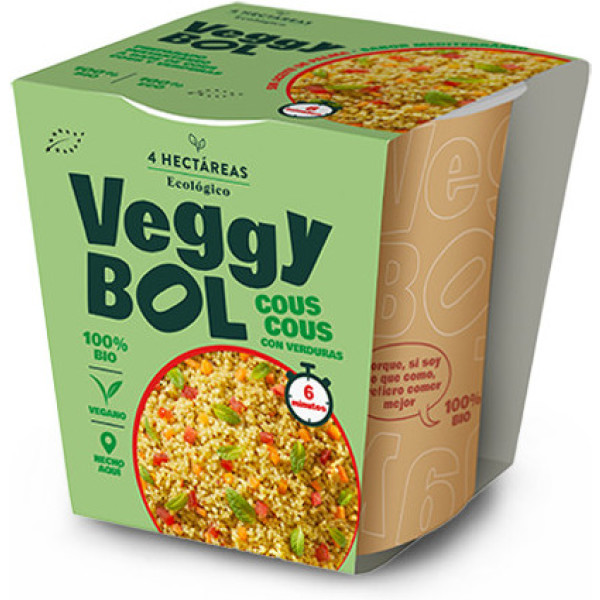 4 Hectare Veggybol Couscous 65 Gr