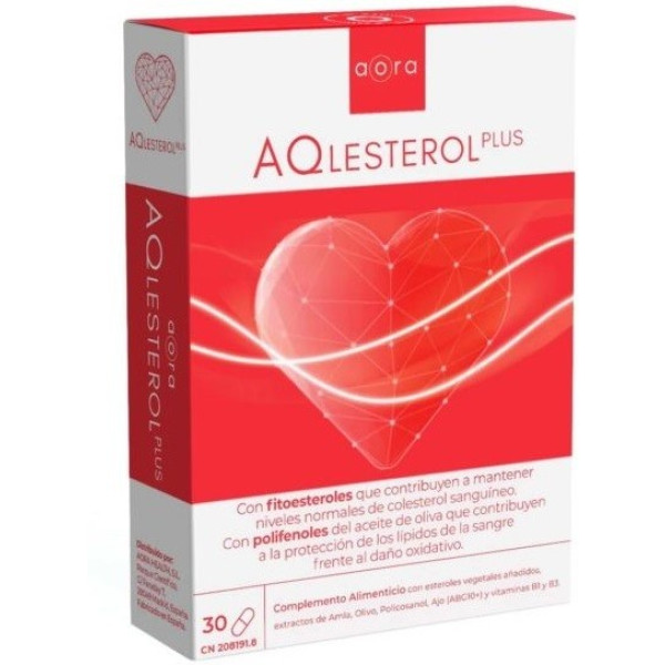 Aora Life Aora Aqlesterol Plus 30 gélules