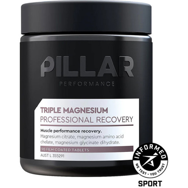 Pillar Performance Triple Magnesium Professional Recovery 90 Tabs