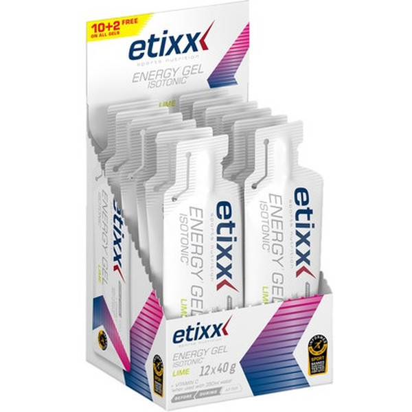 Etixx Isotonic Energy Gel 12 Geles X 40 Gr