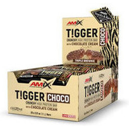 Amix Barra De Proteína Crocante Tigger 20 Barras X 60 Gr