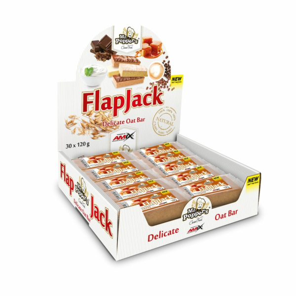 Amix Mr Poppers Flap Jack Oat Bar 30 Barritas X 120 Gr