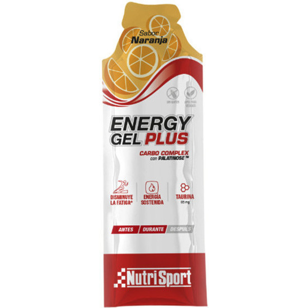 Nutrisport Energy Gel Plus 18 Geles X 66 Gr