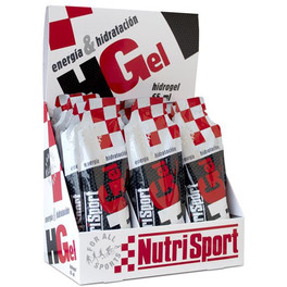 Nutrisport Hgel À La Caféine 18 Gels X 65 Ml