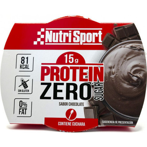 Nutrisport Pudding Protein Zero 12 Tarrinas X 135 Gr