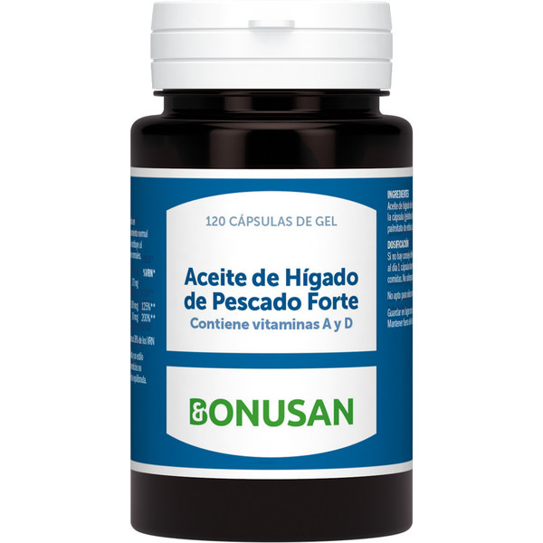 Bonusan Aceite De Higado De Pescado Forte 120 Perlas