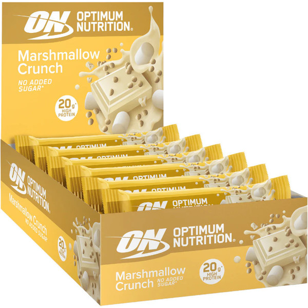 Optimum Nutrition Crunch Bar 10 Barritas X 65 Gr