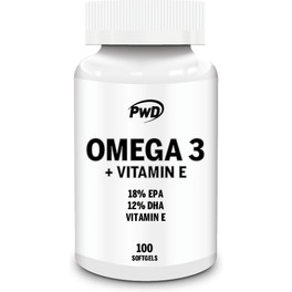 Pwd Nutrition Pwd Omega 3 + Vitamina E 1000 Mg 100 Perlas