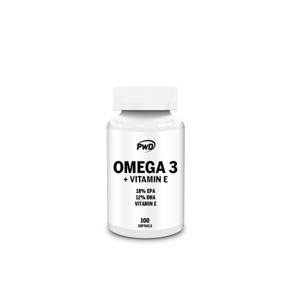 Pwd Nutrition Pwd Omega 3 + Vitamina E 1000 Mg 100 Pérolas