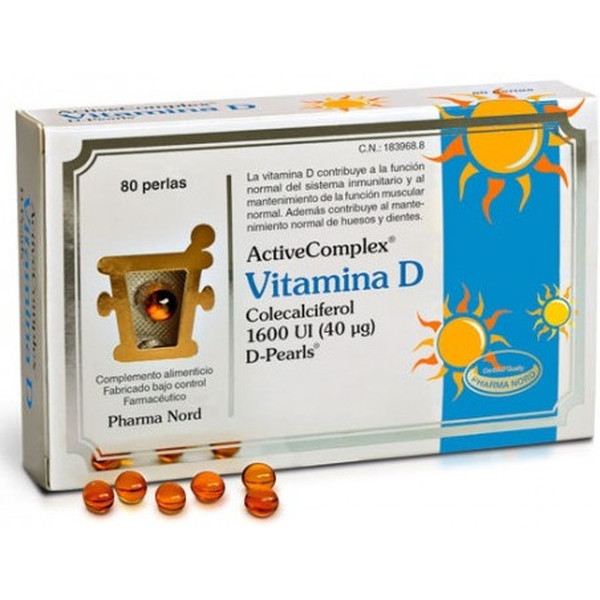 Actiefcomplex Vitamine D 1600 Ui