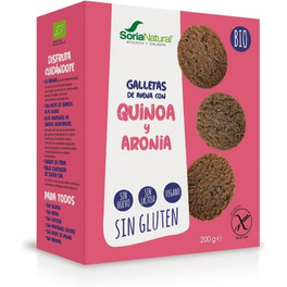 Soria Natural Galletas De Avena Con Quinoa-aronia 200 Gr Bio Sg