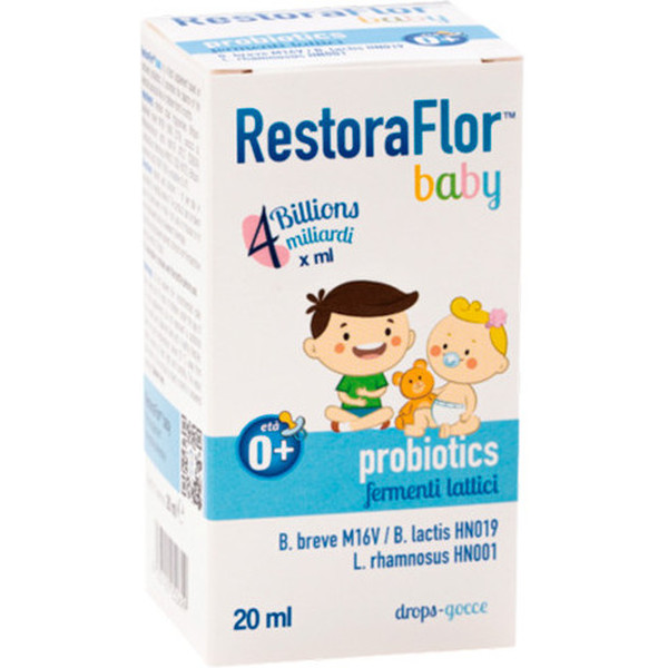 Uga Nutracêuticos Restoraflor Probióticos para Bebês 20 Ml