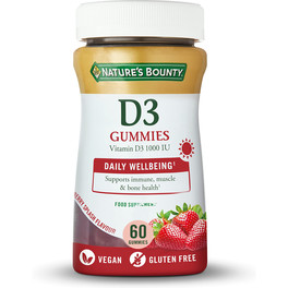 Nature's Bounty Vitamina D3 60 Gummies