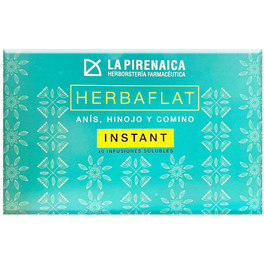 La Pirenaica Herbaflat Instant Anis Fenouil Cumin Inf 10 Enveloppes