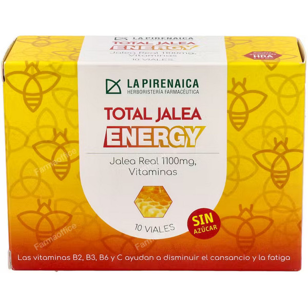 La Pirenaica Total Jalea Energy 10 Viales