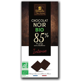 Moulin Des Moines Chocolate Negro 85% Intenso 100 Gr Bio