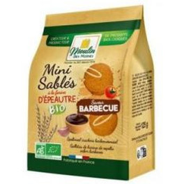 Moulin Des Moines Craquelins Salés Saveur BBQ 125 Gr