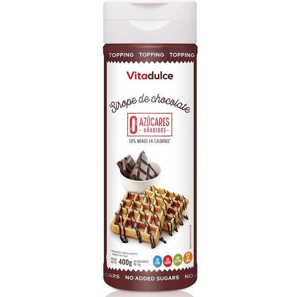 Vitadulce Chocoladesiroop 400 Gr