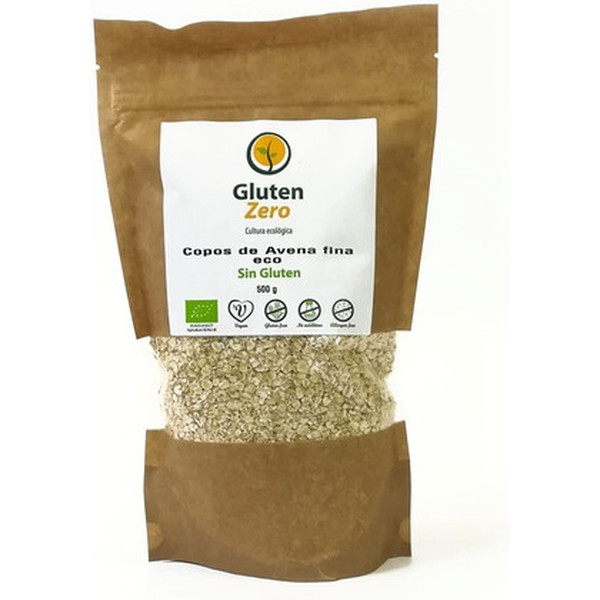 Gluten Zero Copos De Avena Finos 500 Gr Eco Sg