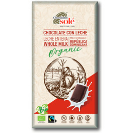 Chocolates Solé Chocolate Con Leche 100 Gr Eco