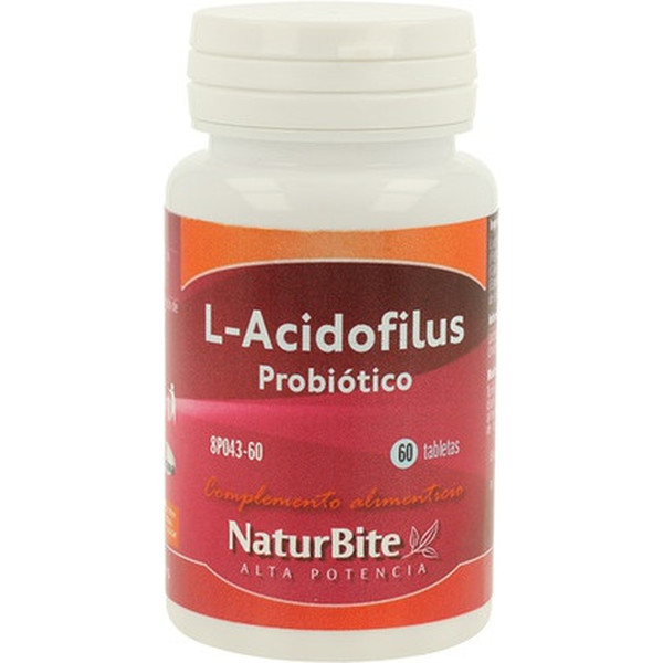 Naturbite L-acidophilus 500millones Cfu 60 Comp