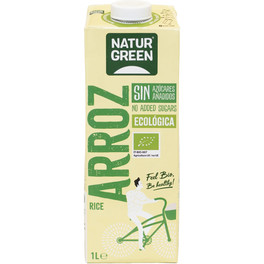 Naturgreen Bebida Vegetal De Arroz Con Calcio 6 Uds X 1 L